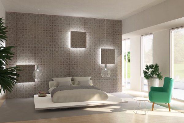 dormitorio hotel paneles woodart world