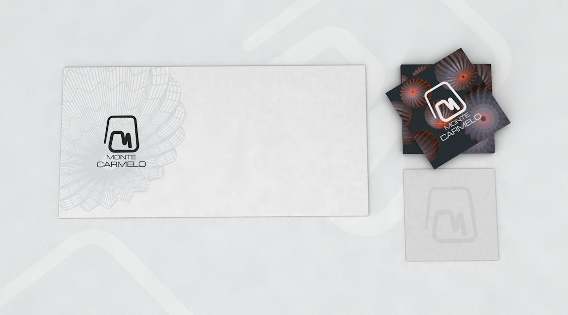 Identidad gráfica | Hotel Monte Carmelo. Sevilla. 2 tarjetas-sobre-h-m-carmelo-02_0001