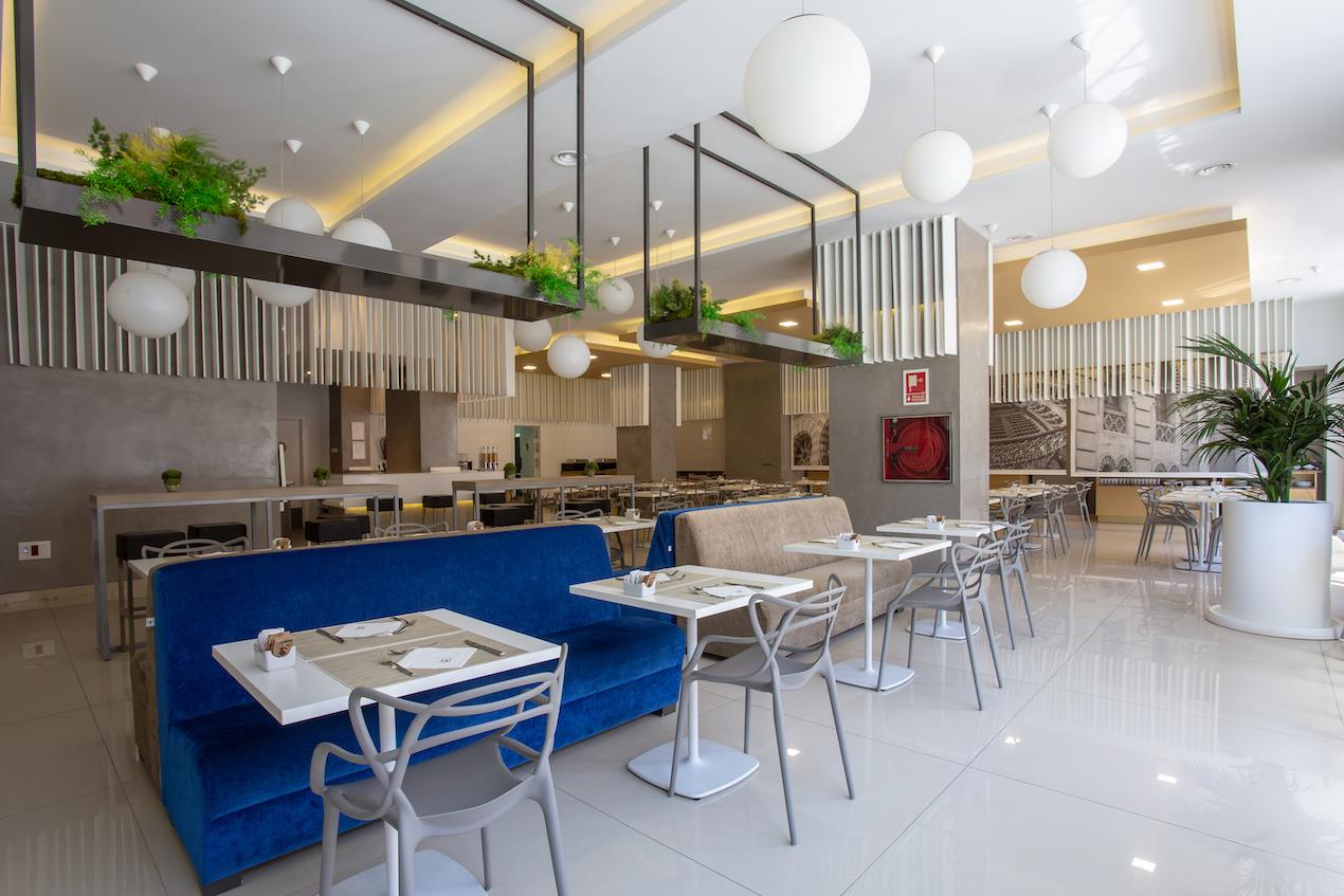 hotel Monte Puertatierra. Cadiz. La zona del Buffet.