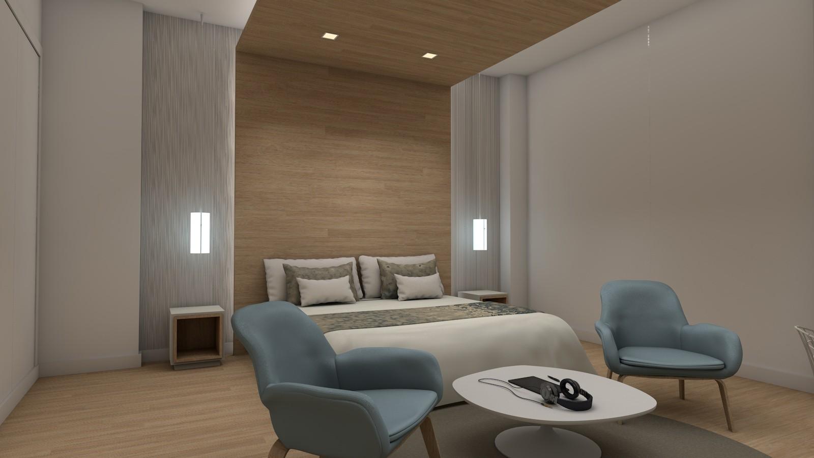 Hotel Monte Puertatierra. Cadiz | Diseño de las Habitaciones. 7 habitacion doble hotel monte puertatierra cadiz
