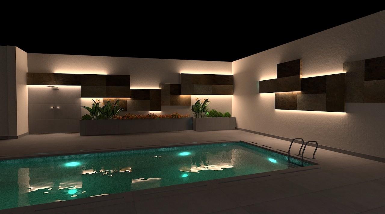 exterior de piscina vivienda mairena del alcor