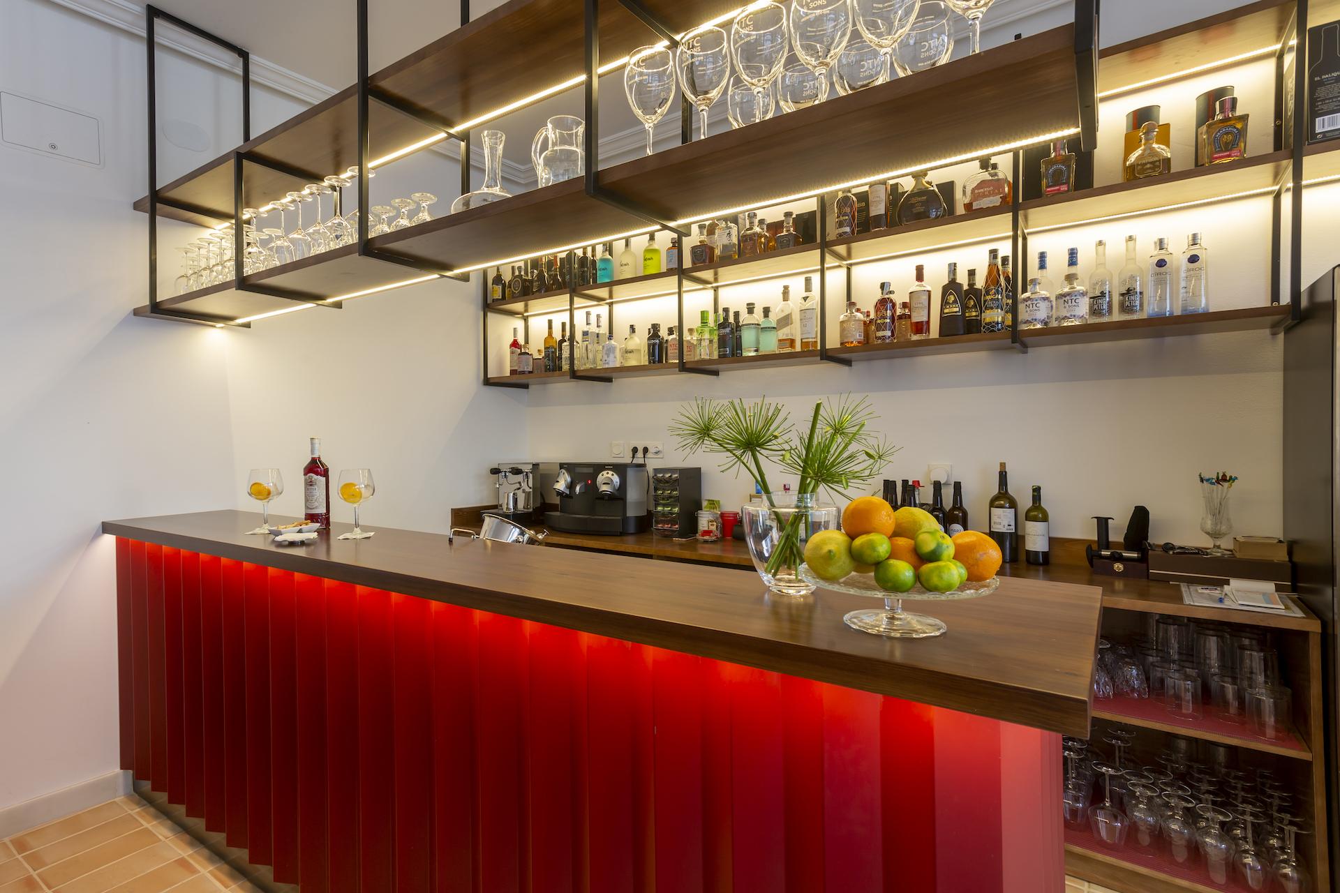 hotel boutique albariza detalle barra