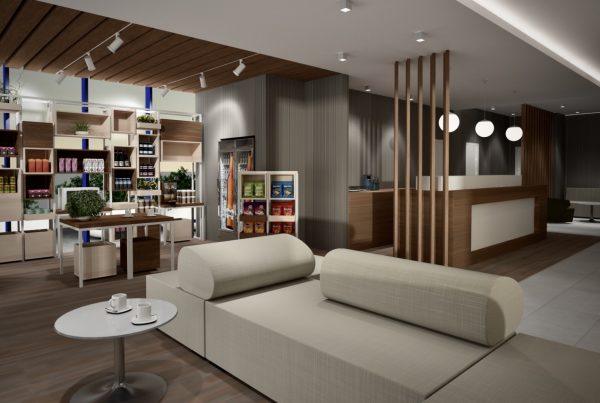 hotel hilton garden inn sevilla the shop corner