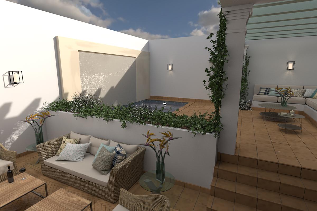 proyecto de interiorismo integracion piscina vivienda alcala de guadaira 02
