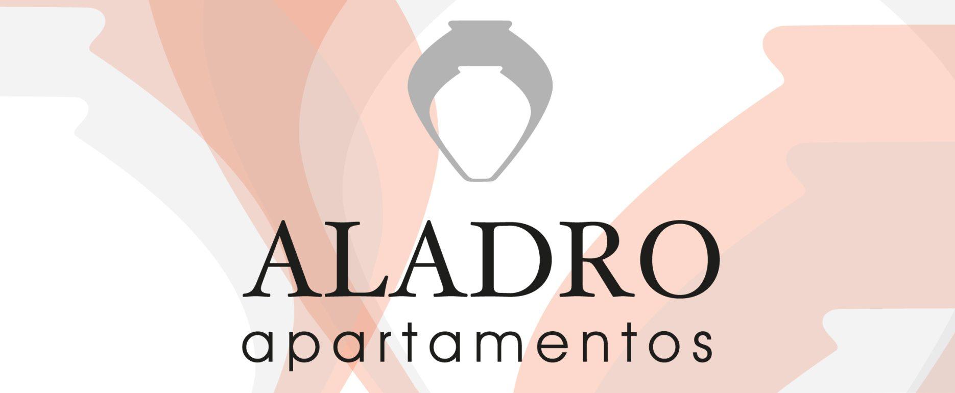 Diseño gráfico 2 Logotipo Aladro Apartamentos diseñado por Interiorismo Conceptual